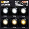 Ultra Bright Camping Light Rechargeable COB Work Lamp with Magnetic Outdoor Emergency Hiking Fishing 6 Modes Portable Lamps