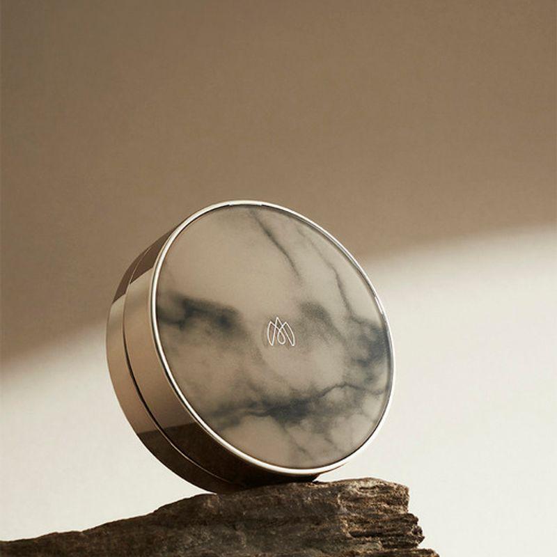 PHYMONGSHE Aqua Blemish Cover Cushion Balm 15g + Refill Set (Standard Beige Color)