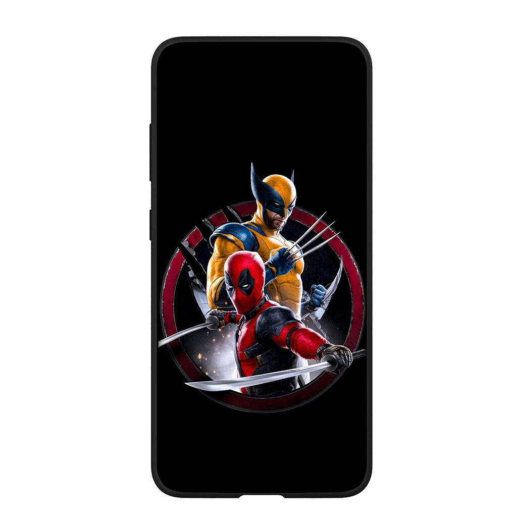 Phone Case for iPhone 17 16 15 Xiaomi Poco F8 F7 X7 X6 M8 C85 C75 C71 Redmi Note 14 13 12 11 Pro Max A3 14C 13C 15C Deadpool VS Wolverine Marvel Cover