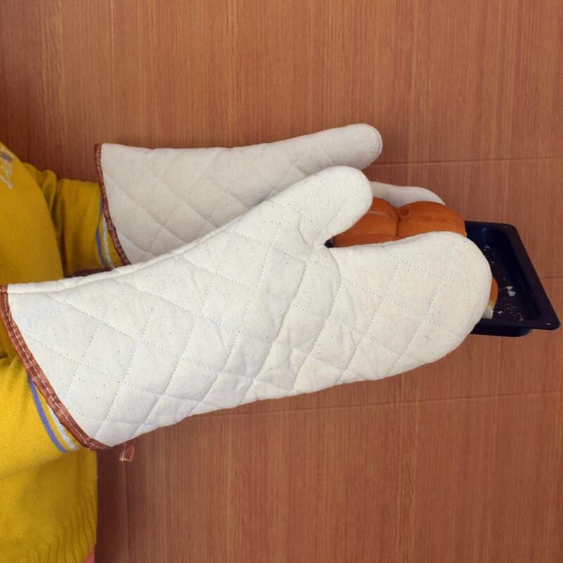 Oven Gloves, One Pair/pack, Heat-Resistant Insulated Gloves, High-Temperature Resistant, Flame-Retardant Protective Gloves, 200° Large Size (One Pair)