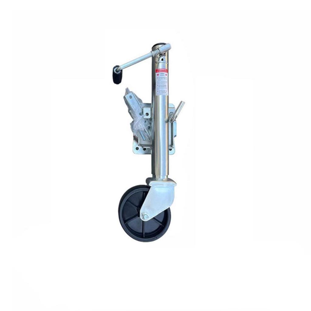 Trailer Jack Wheel Swivel with Hardware Heavy-Duty Sturdy for