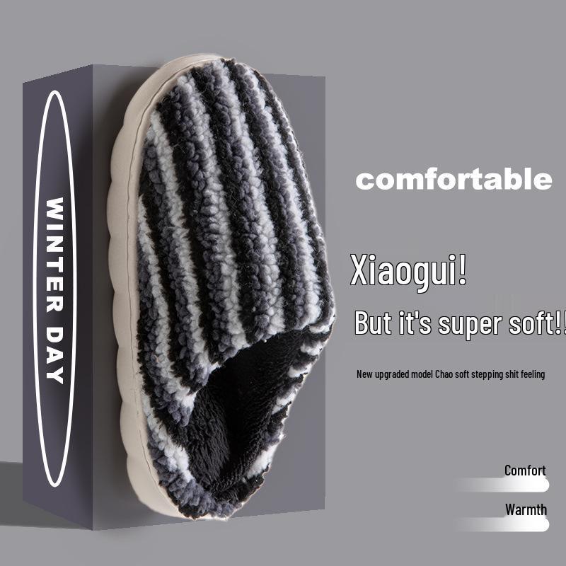 Women's Winter 2025 Furry Non-Slip Indoor Slippers
