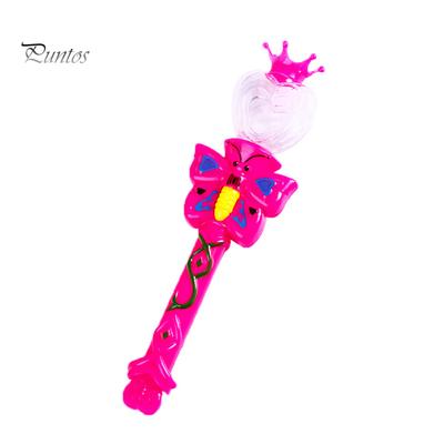 Puntos Kids Toy Cartoon Butterfly LED Luminoso Stick Magico Proiezione Bacchetta Accessori per Feste