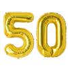 2pcs 40 Inch Number Figure Foil Balloon16 18 20 21 25 30 35 40 Years Adult Old Birthday Party Anniversary Decoration Air Balloon