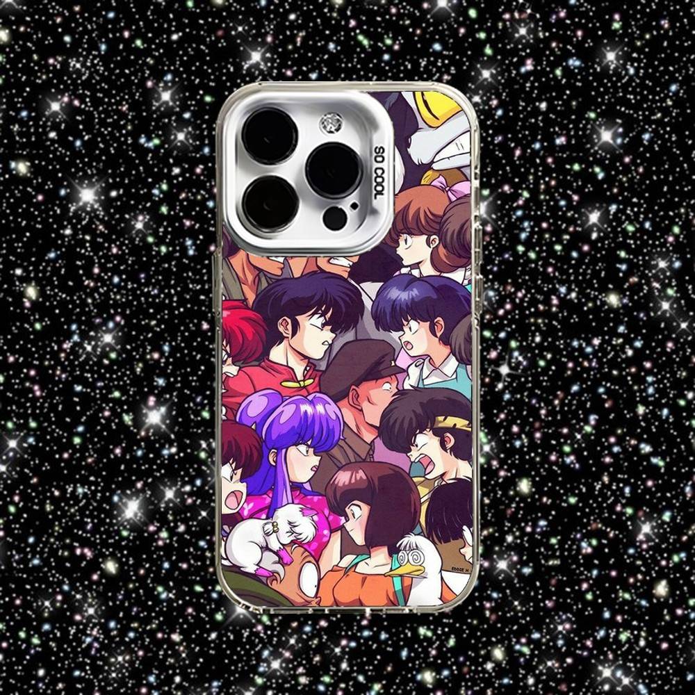 Manga Ranma 12 Phone Case For iPhone 16,15,14,13,12,11,Pro,XS,Max,Plus,Mini,SE White Candy Matte Shockproof Cover