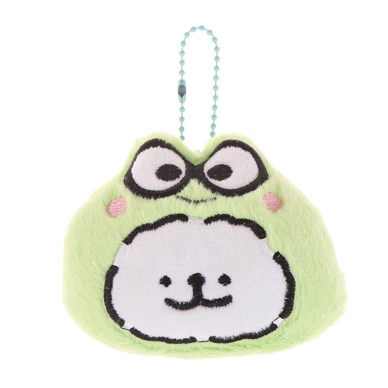 Kawaii Sanrio Maltézský plyšový přívěsek Hello Kitty Kuromi Melody s kapucí Plněná panenka Klíčenka Kroužek na klíče od auta Dekorace na batoh