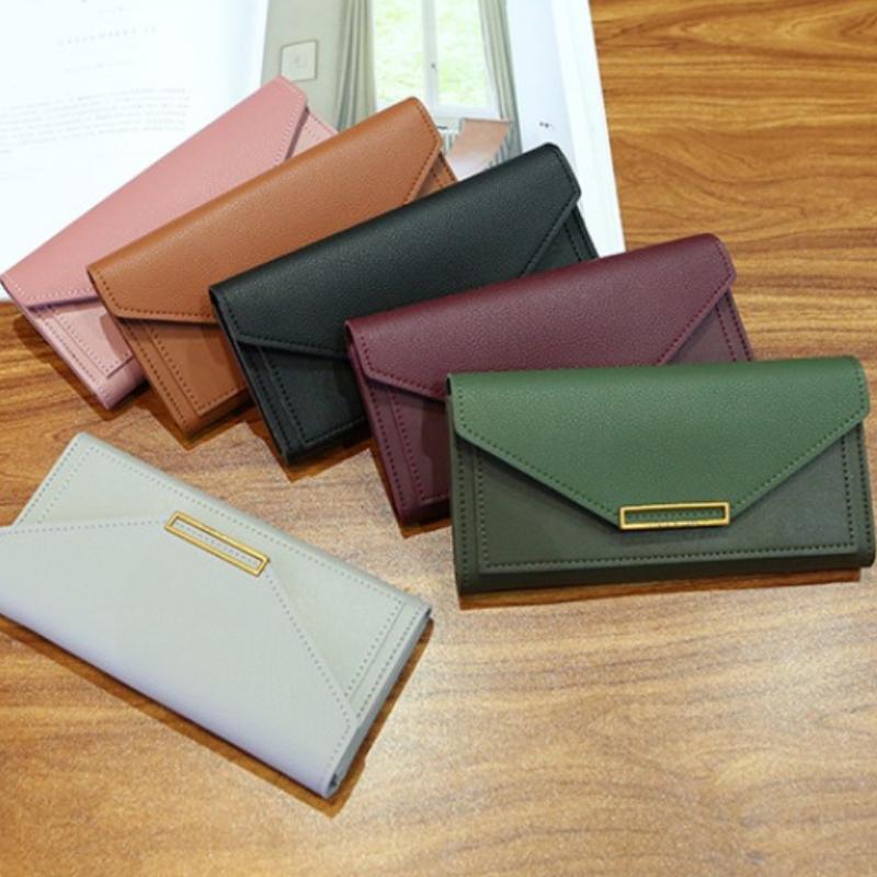 Portofel 2025 pentru femei, stil lung, mic, proaspăt, multifuncțional, cu cataramă, japonez, retro, subțire, portofel zero