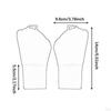 Summer Sunblock Gloves Short Comfortable Fingerless Mittens Hand Protection for Camping