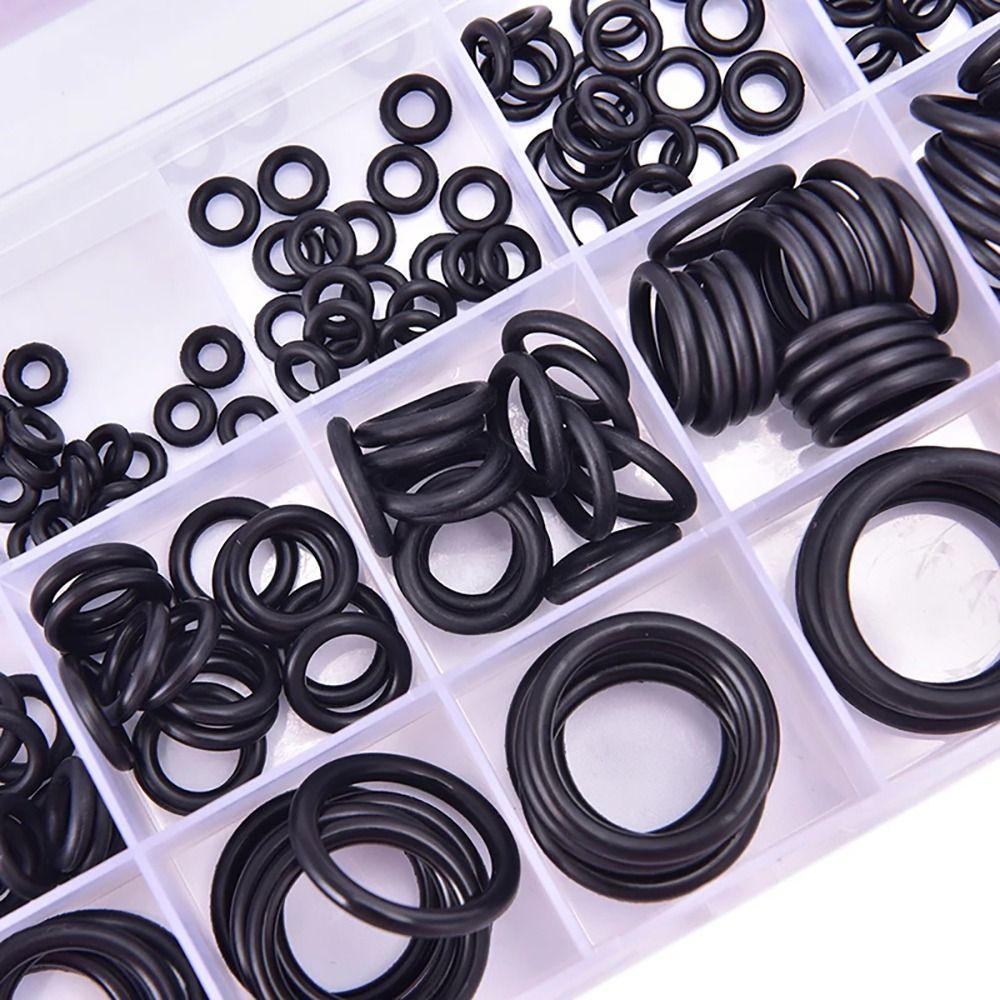 200Pcs With Box Washer Seals Nitrile Rubber Rubber Sealing Gaskets New O Ring