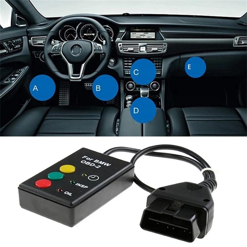 Car Oil Service Inspection Reset Tool for BMW OBD2 16 Pin Older Models Reset E46 E39 X5 Z4 E7CA Car Diagnostic Tools