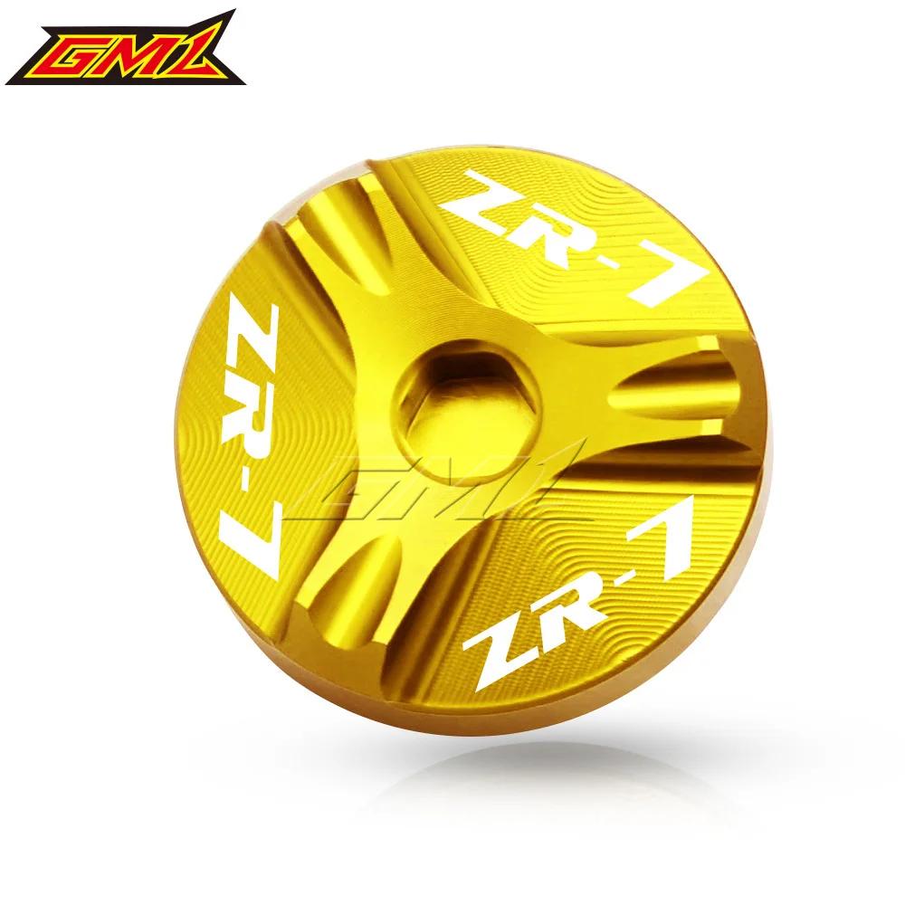 Motocicletă CNC Aluminiu Șurub Drenaj Ulei Motor Piuliță Carter Capac Cupă Capac Umplere Ulei Pentru Kawasaki ZR7 ZR-7 1999-2001 ZR-7S 2001-2006