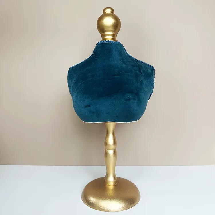 Necklace Display Stand Jewelry Earing Ring Display Chain Bust Stand Scarf Holder Mannequin Model Ornament Bedroom Decoration