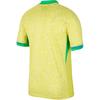 New Nike Brazil 2024 Stadium Home Men's Nike Dri FIT Soccer Replica Jersey FJ4284-706