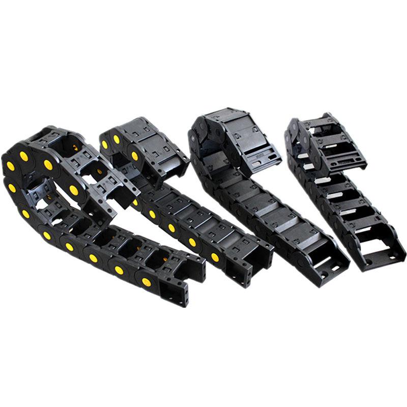 Nylon High-Speed Silent Drag Chain for Cable Management in Machine Tools and Engraving Machines.