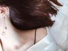E480 Korean Style Pearl Long Chain Earrings