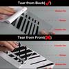 2 PCS Graphic Vinyl Stripe Car Sticker For Hyundai Santa Cruz Trunk Side Decals