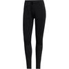adidas Solid Color Tight Casual Pants Women Bottoms Black DP3891