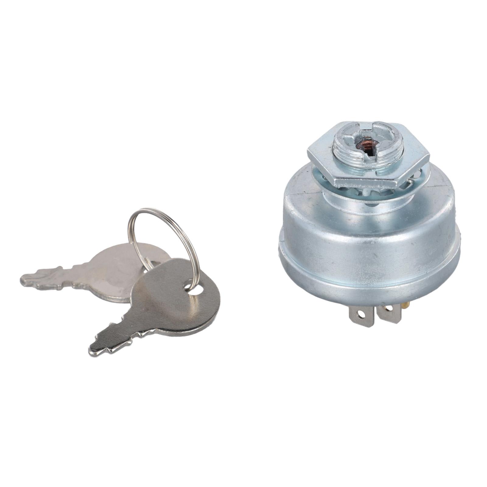 For 7250267A For Ignition Starter Switch Kit for Ride On Tractor Mower Includes Keys and 5 Spade Terminals Setup China Mainland