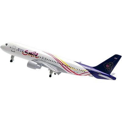 Model Uçak Dimast 20cm, 20_67 Taismile Airlines A320 kore oyuncak