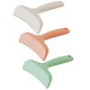 Curved Head Pet Comb Dense Teeth Deshedding Brush with Non-Slip Handle Gentle Pet Grooming Brush for All Coat Types Dogs Cats