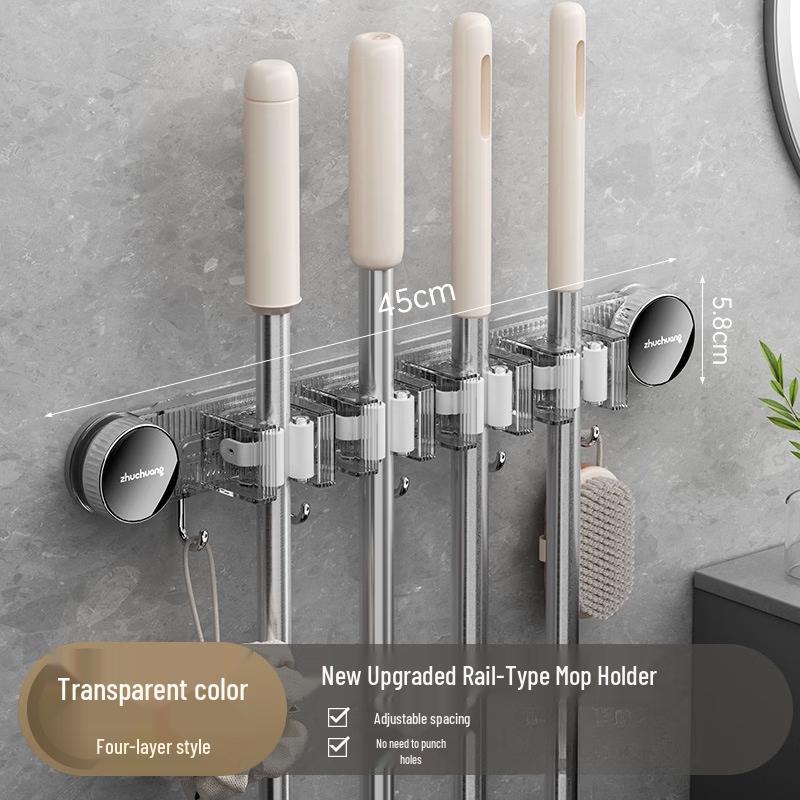 

ZNMW Adhesive Mop & Broom Holder