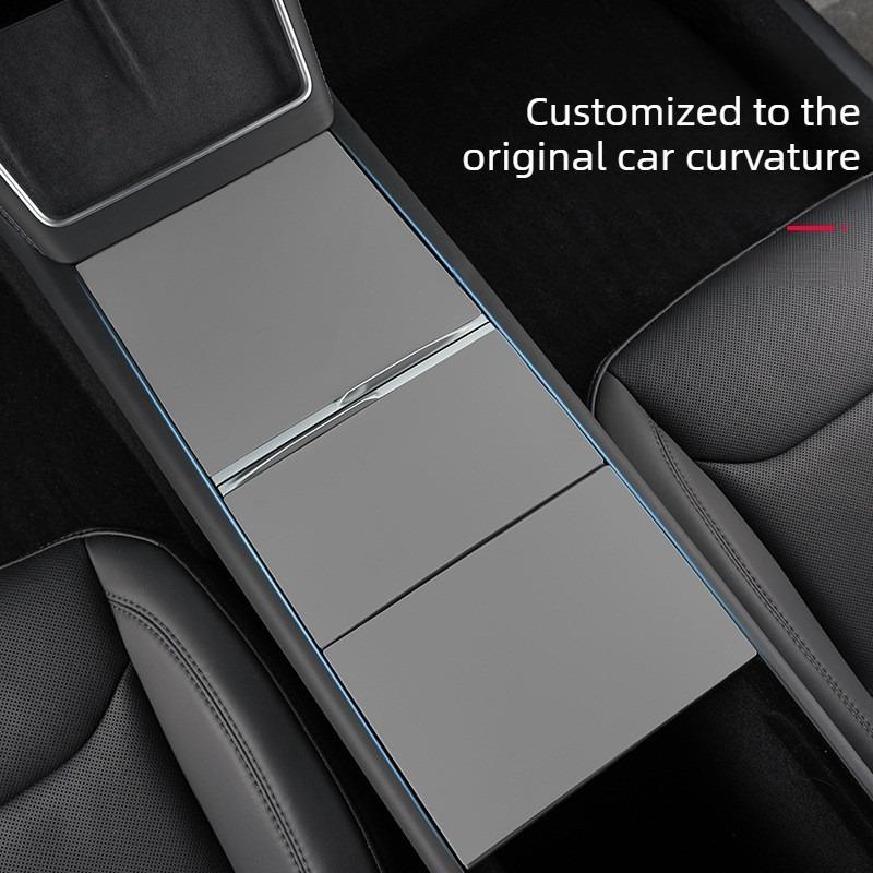 2025 For Tesla Model 3 Highland 2024 Model Y Juniper YL 2025 2026 Central Control Panel Silicone Pad Film Protection Accessories