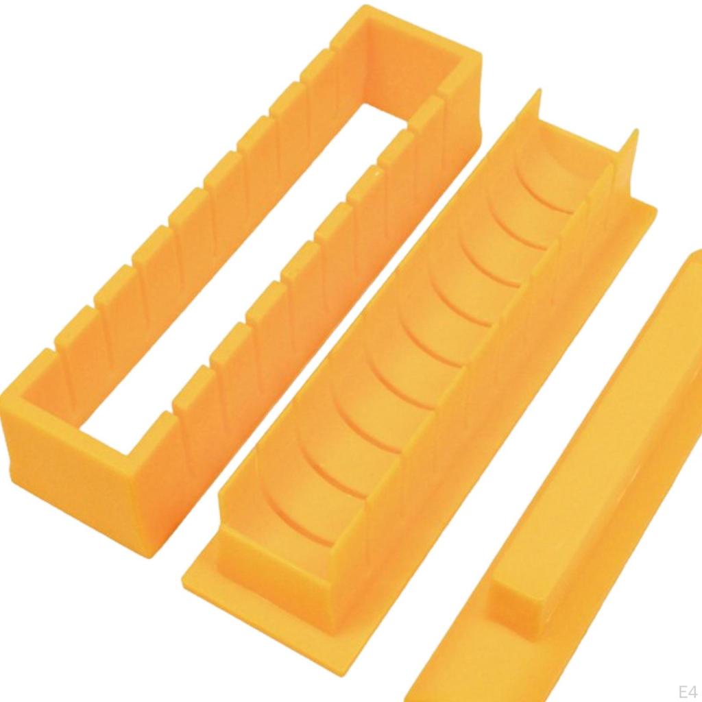 Sushi Making Kit Rice Roller Handling Utensil HIPS Material Construction Suitable for Home Dining