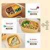 Silicone Microwaveable Divided Lunch Box