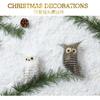 Owl Christmas Tree Pendant Cartoon Owl Pendant Halloween Hanging Decorations Creative Holiday Gifts Party DIY Supplies