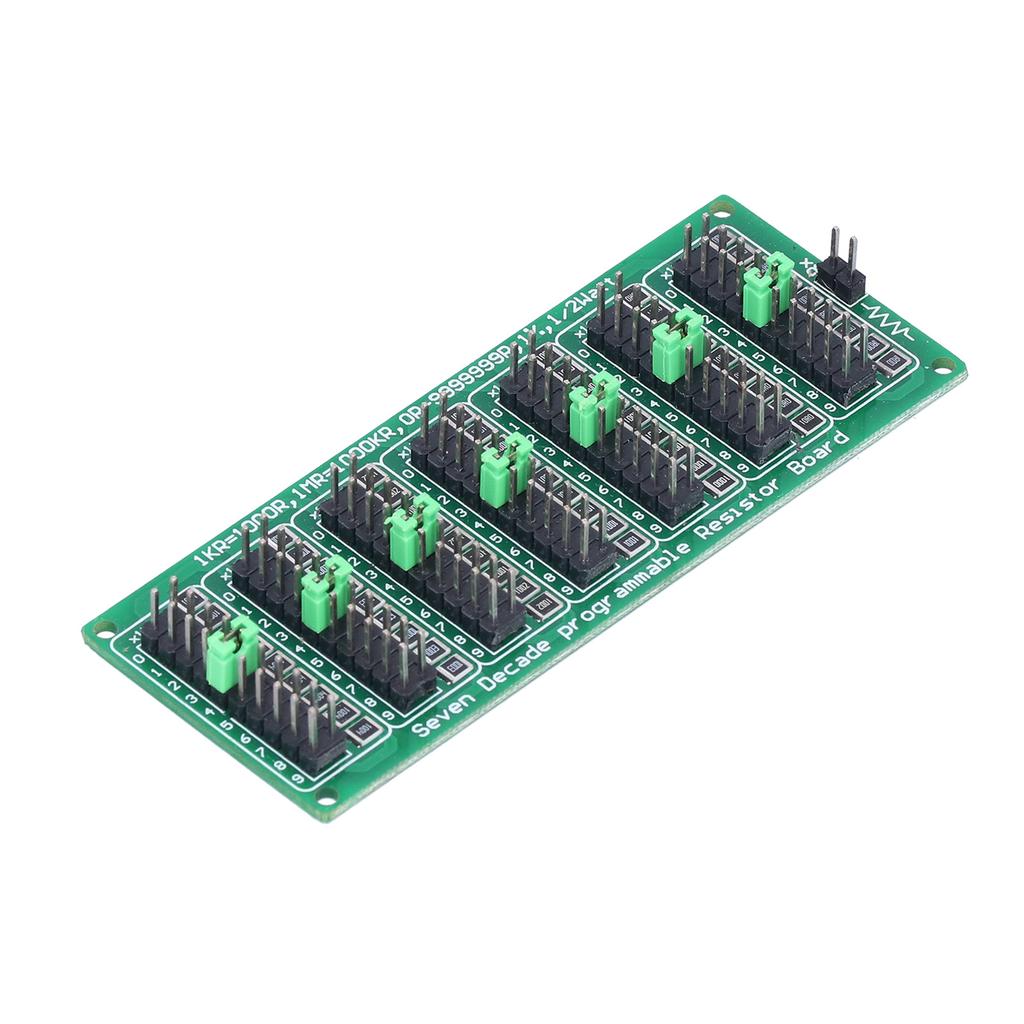Programmable Resistor Board 1R To 9999999R 8 Section 0.1R Low Cost Accuracy Electronic Component
