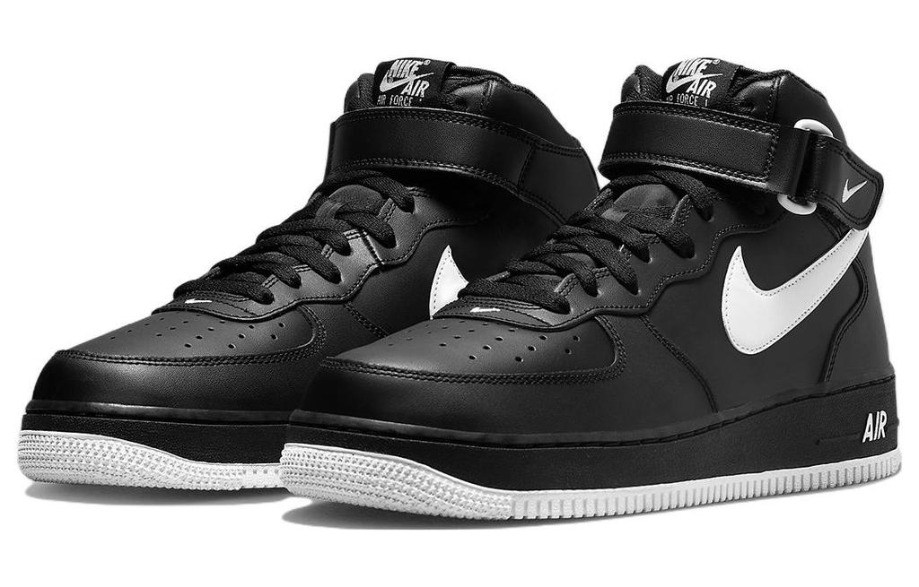 Nike Air Force 1 Mid '07 Black White Sole DV0806-001