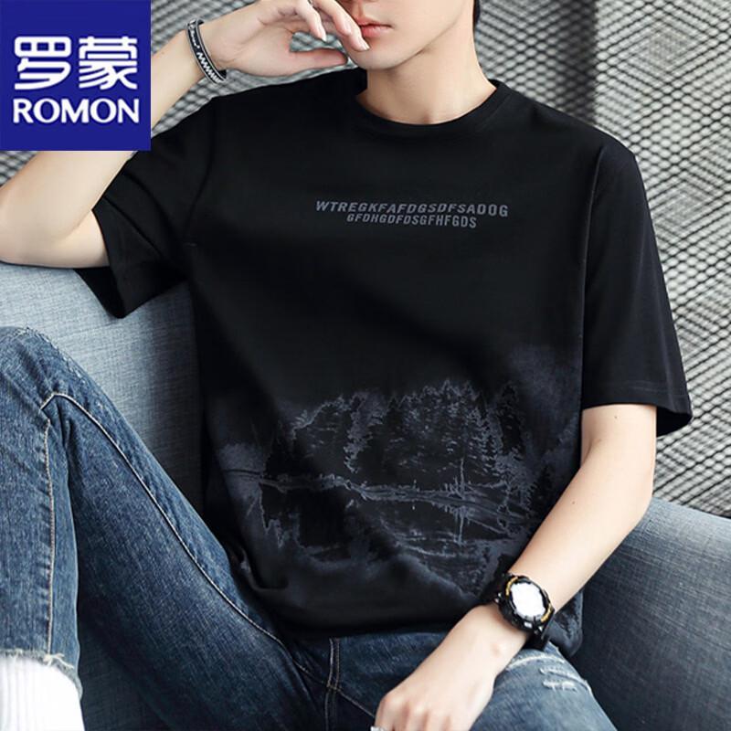 

ROMON Men s Short Sleeve T-Shirt M
