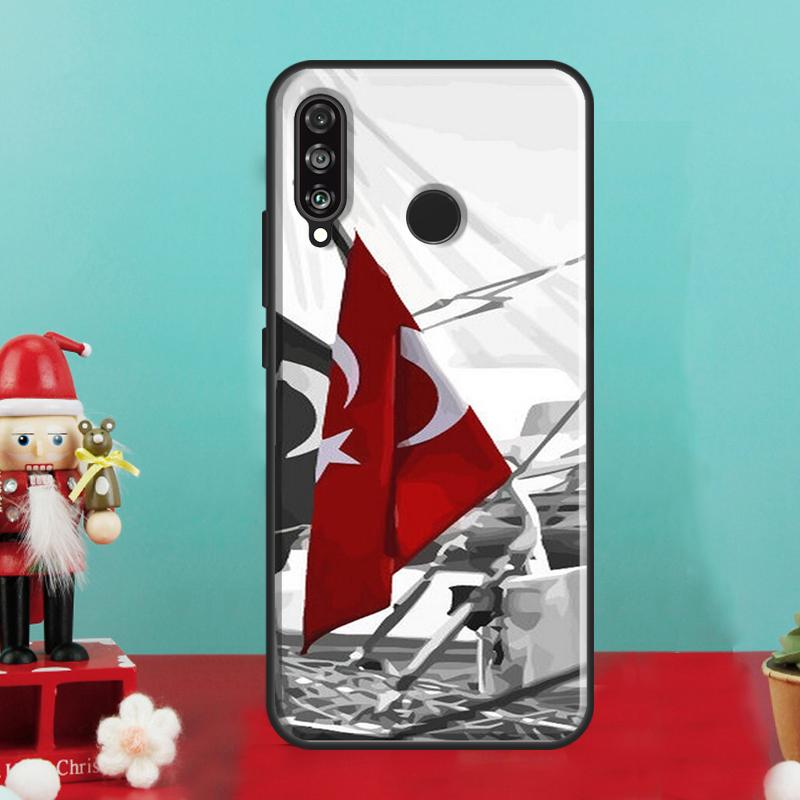 

Turkey Flag For Huawei Nova 9 10 SE 12i 12s 11i 8i Y90 Y60 Y70 Y72 Y73 Y61 Y91 P60 Pro P30 P40 Lite Case Huawei P60 Pro