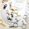 250Pcs Swivel Buckle Set 35Pcs Lobster Claw Clasps 35Pcs Keyrings with Chain 35Pcs Split Rings 180Pcs Screw Eye Needle
