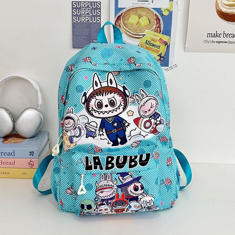 Cartoon Kids School Backpack Durable Nylon Breathable Bag Lightweight