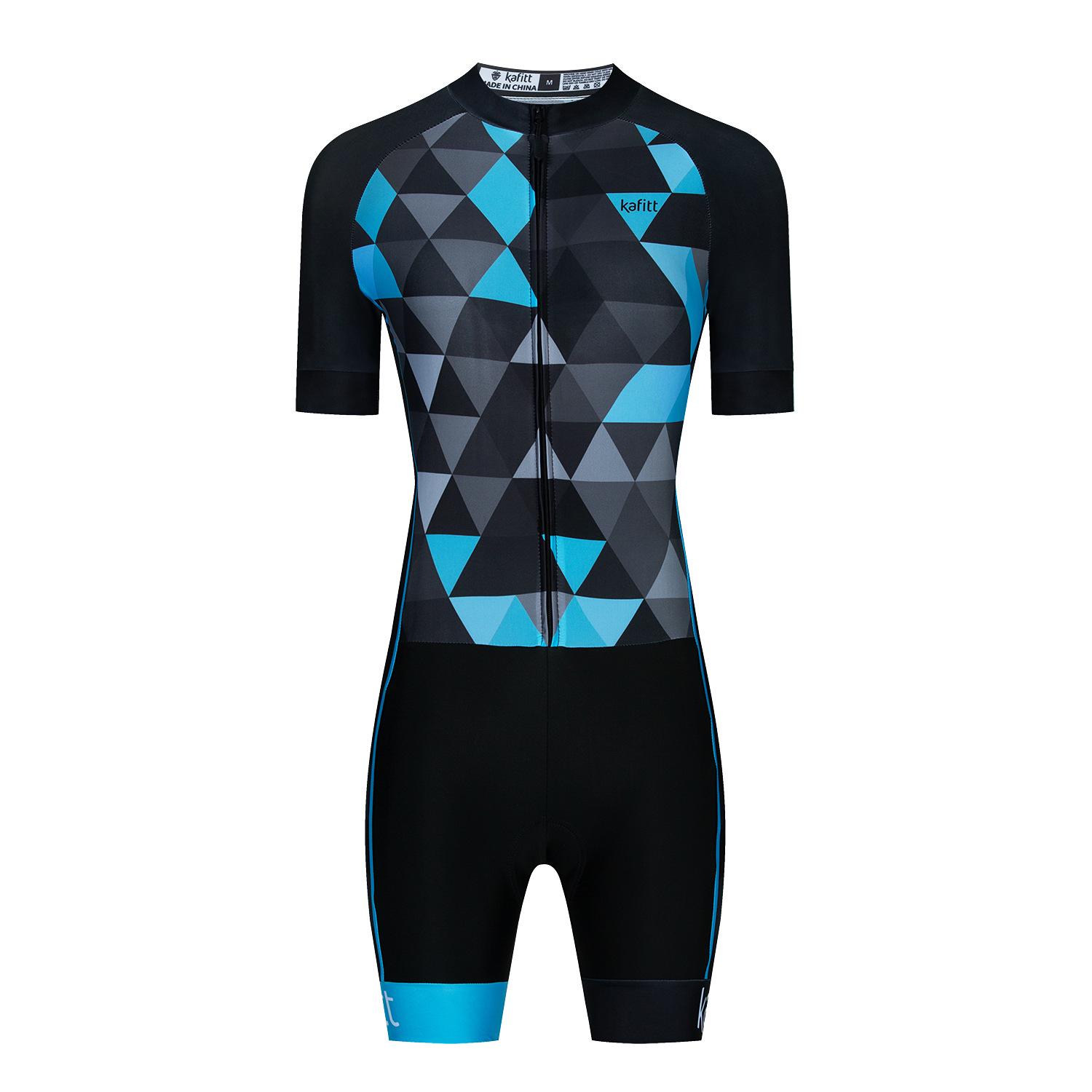 

Унісекс Комбінезон для велокоманди - Велосипедна форма з коротким рукавом для перегонів XXX-Large