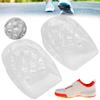 Heel Cups Height Increase Heal Dry Cracked Heels Pain Relief Cellular Cushioning Insoles