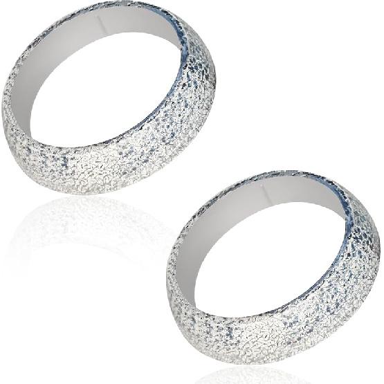 Exhaust Donut Gasket 2PCS 2.5Inch Exhaust Manifold Gasket Grade Graphite Material Donut Gaskets Seal Muffler Ring Replacement Prevent Leaking Between SamWinGear-PYDQ01