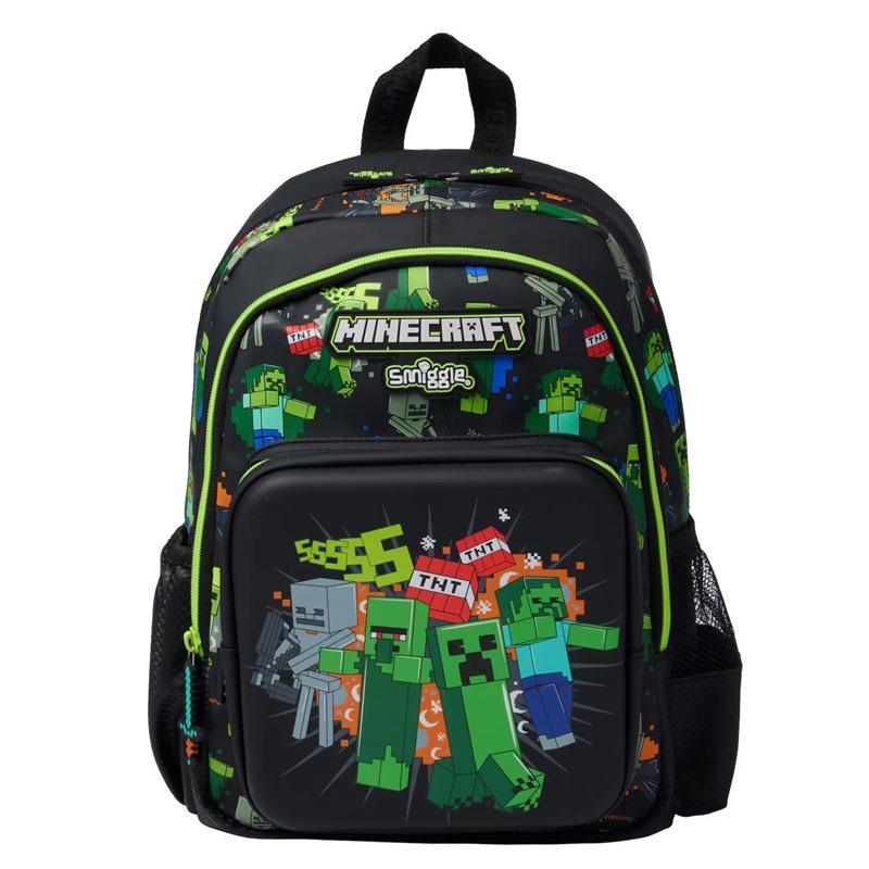 Australian Smiggle Cartoon Kids' Multi-functional School Backpack with Zipper