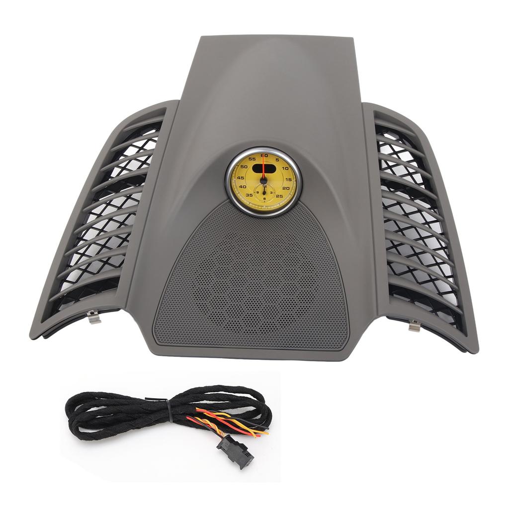 Upper Center Dashboard Trim Clock Kit 958 552 189 01 4U0 Stylish Replacement for Cayenne 2011‑2017