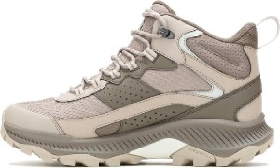 MERRELL Speed Strike 2 Mid Waterproof, Women, Size US7.5 (24.5 Cm), Width 2E, Stone, J038278