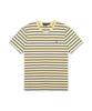 POLO RALPH LAUREN Custom Slim Fit Striped Jersey T-Shirt - Yellow