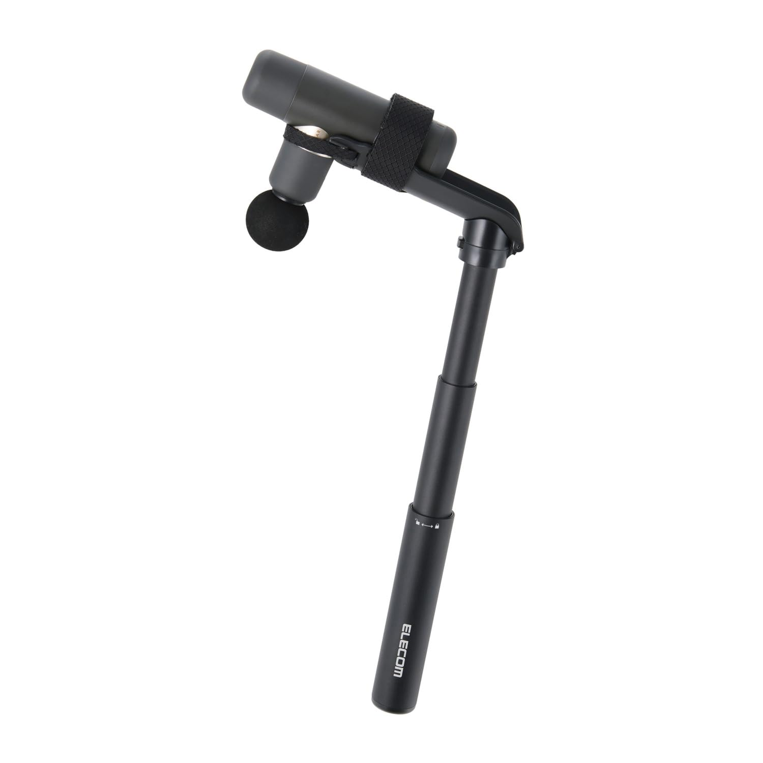 

ELECOM Refresh Gun Arm, Универсальный складной для хранения и портативный, Легко крепится и снимается, Рюкзак в стиле Рейва, Черный, HCR-MGNTABK