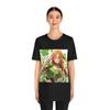 Sword Art Online Asuna Yuuki Titania ALO Fairy Form Happy St. Patrick's Day Clover Shamrock Themed Anime Graphic T-Shirt