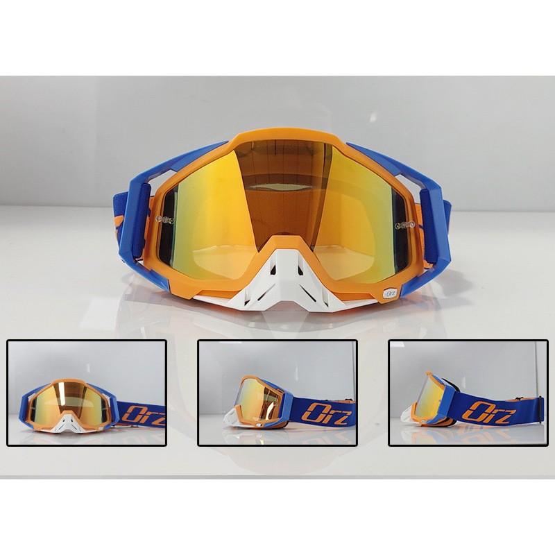 ORZ Motorcycle Goggles Off-Road Riding DH Downhill MTB ATV Dirt Bike Helmets Protective Eyewear