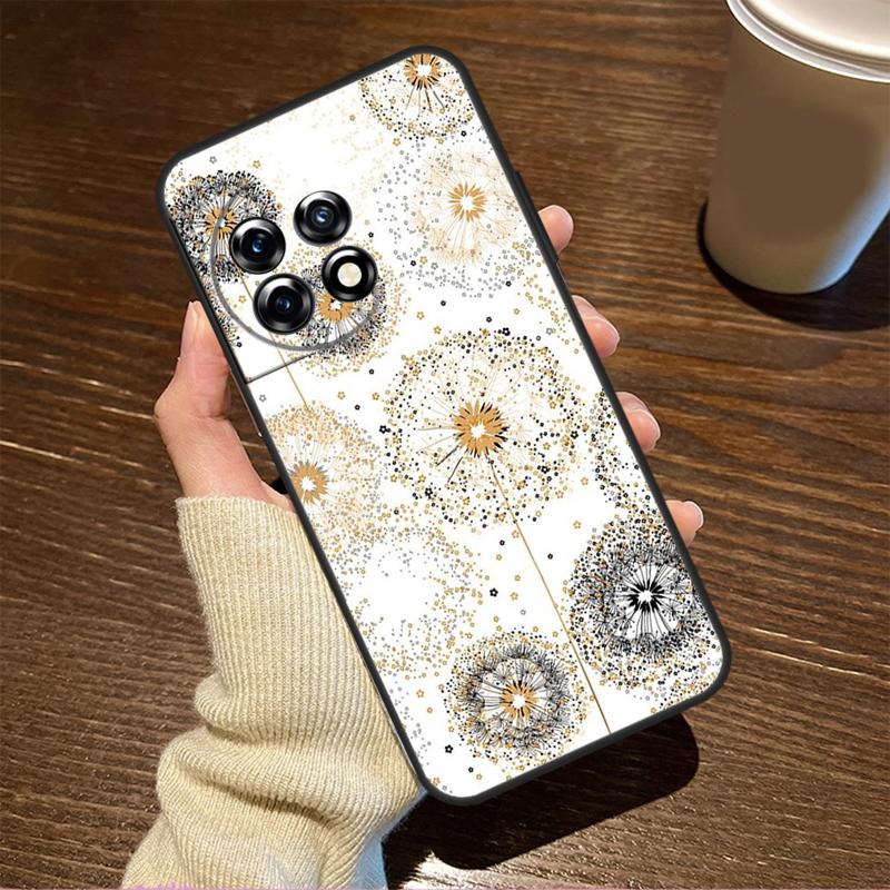 Dandelion For OnePlus 15R 13 12 11 9 Pro 12R 13R 10T 13T Case For OnePlus Nord 5 CE 2 3 4 Lite N20 N30
