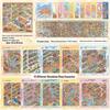 Miniature Diorama Sticker Set: 20 Styles of Transparent Cartoon Stickers for DIY Collage and Children's Crafts.