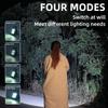 Mini LED Flashlight Magnetic COB Outdoor Camping Pocket Work Light  USB Rechargeable Emergency Light