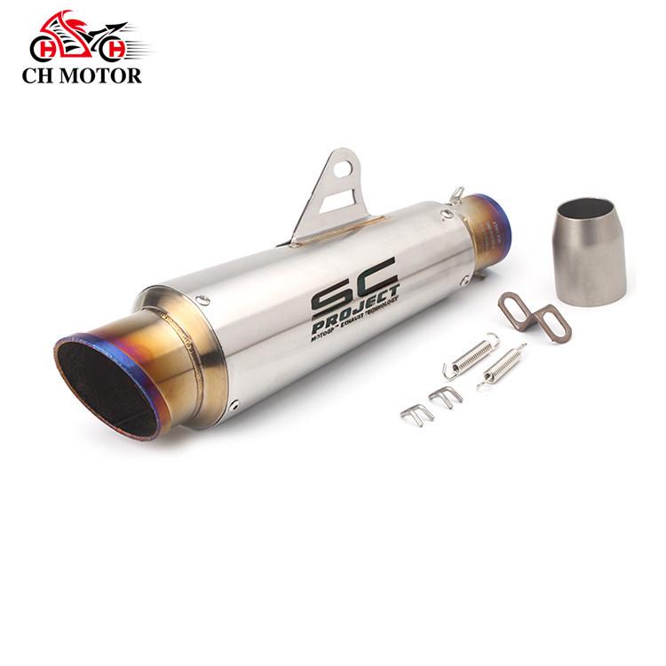 Ninja Z250 R6 CBR GSX1000 ZX6R R25R3R1 Motorcycle Sports Car Loud Exhaust System
