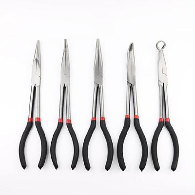 5x 11'' Pliers Straight 90° 45° 20° Double-X Hose Grip Pliers for Jewelry Making